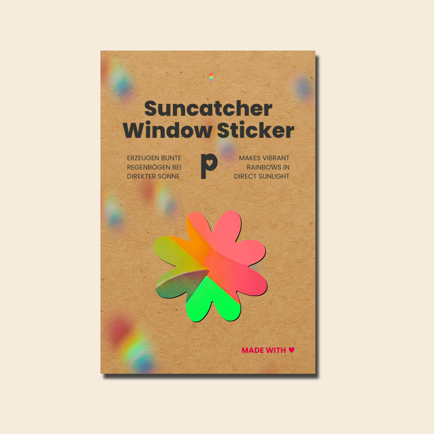 Suncatcher Fenstersticker Narzisse
