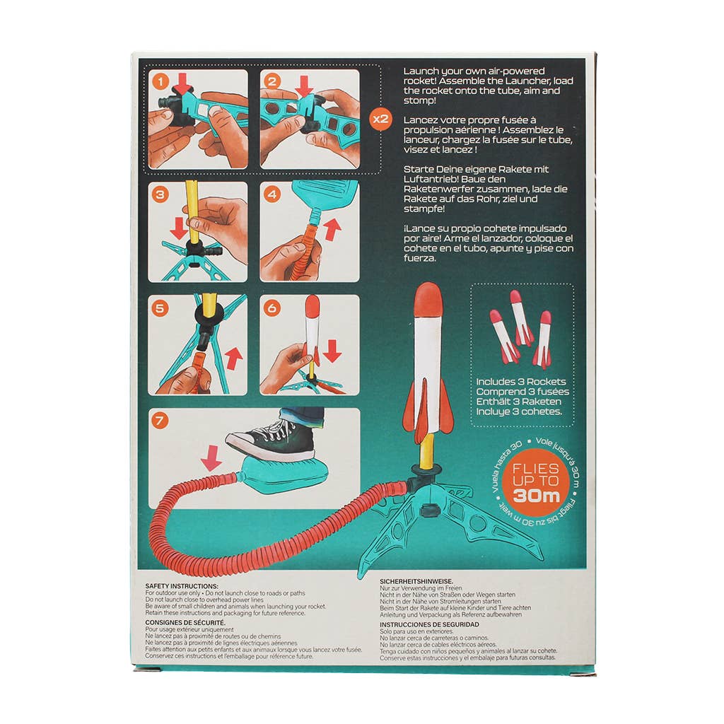 Kinderspiel Luftbetriebene Raketenset