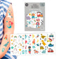 Kindertattoos 'Fantasie & Entdecker'