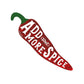 Glitzer-Aufkleber Chilipeper „Add (some) more spice“