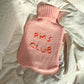 Wärmflasche 'PMS Club' rosa