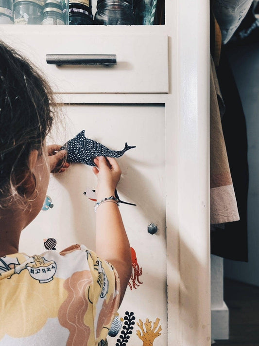 Magnetisches Spiel mit Meerestieren