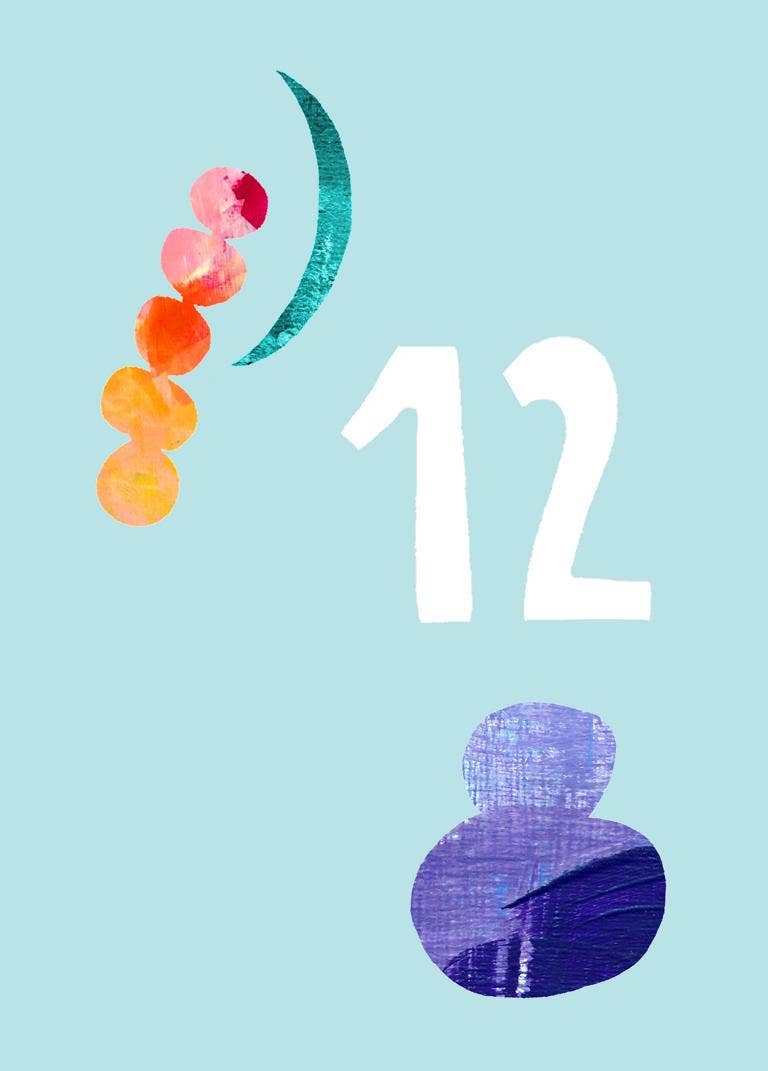Adventskalender-Karten 'Familienadventskalender'