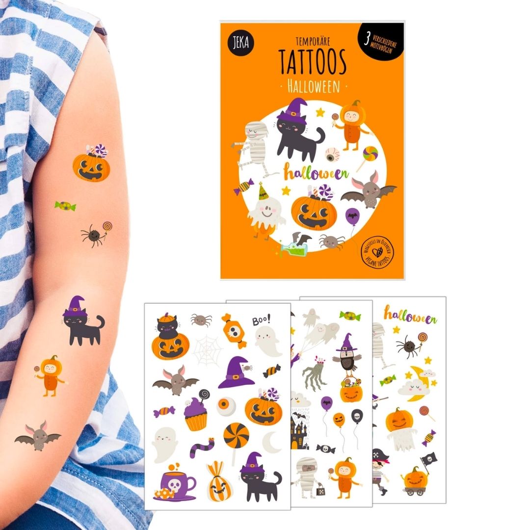 Kindertattoos 'Halloween'