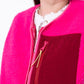 Ärmellose Damen-Sherpa-Weste mit Reißverschluss rosa