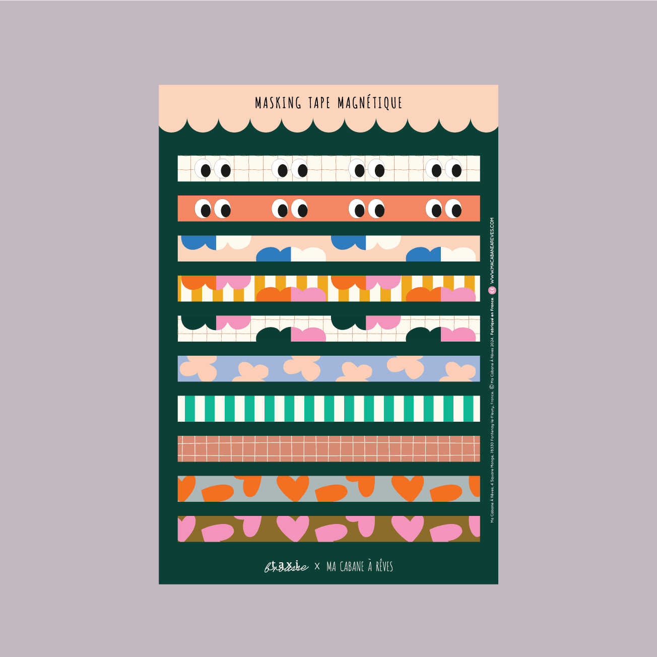 Magnetisches Abdeckband Bush Taxi