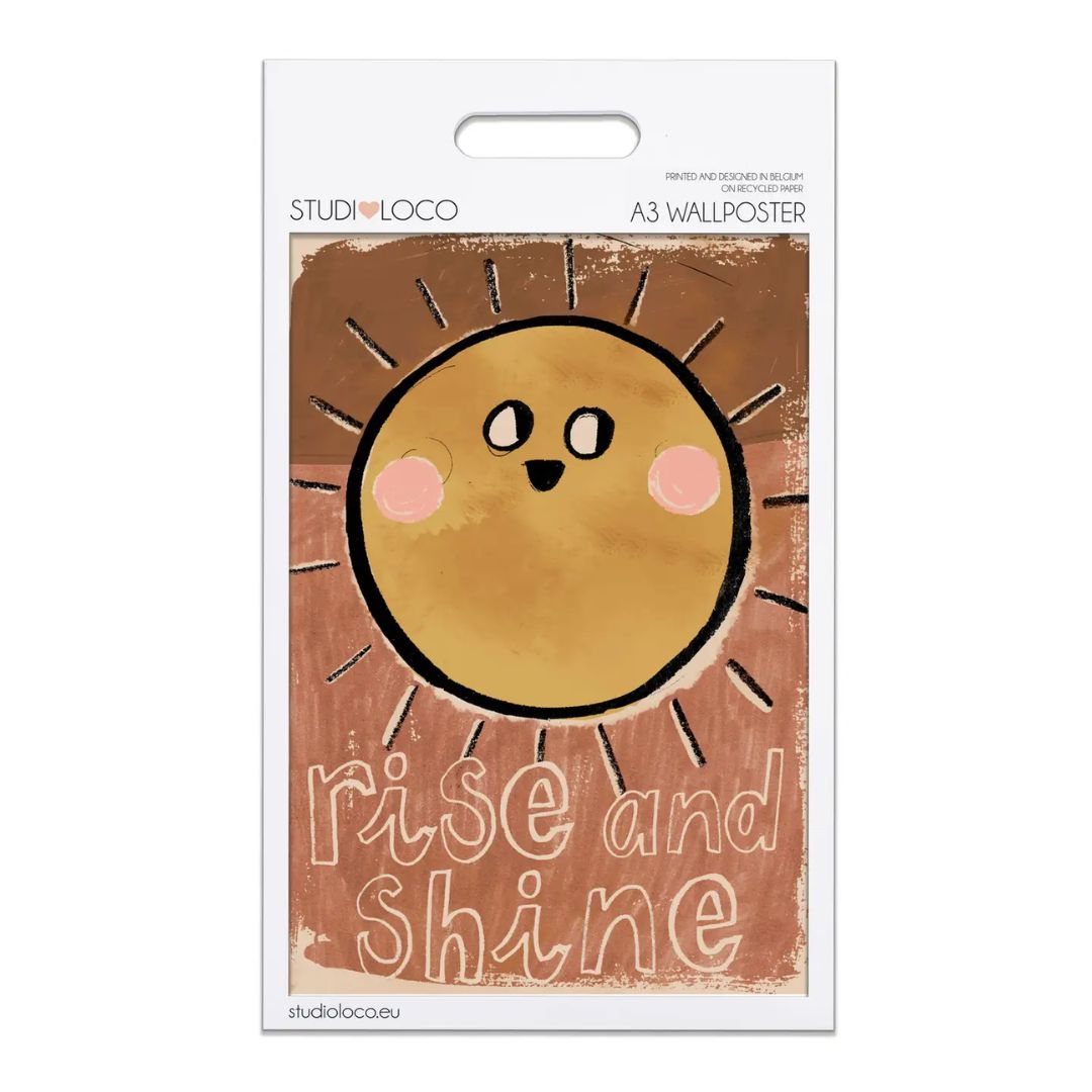 A3 Kunstdruck in Papierhülle 'Sonne - Rise And Shine'