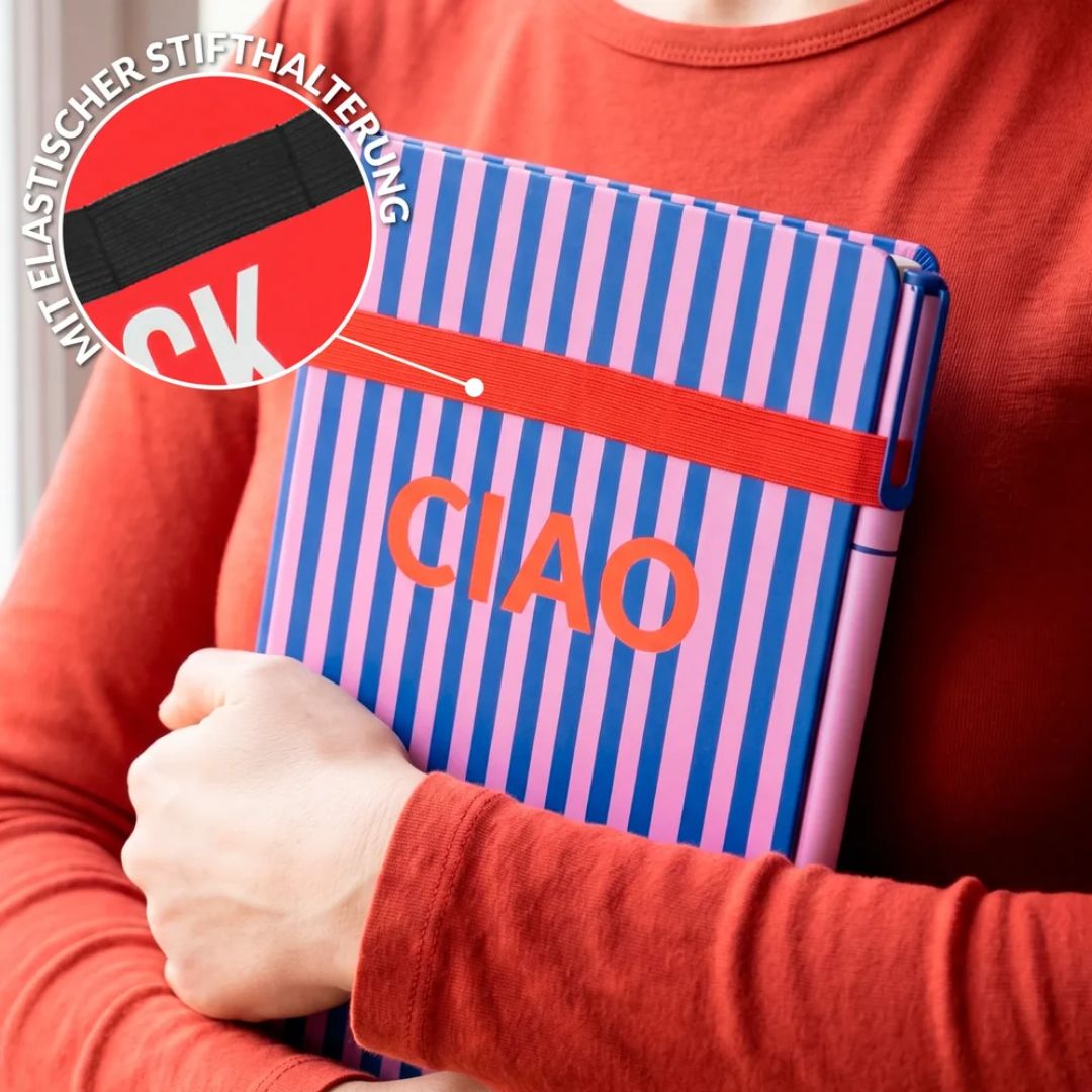 A5-Notizbuch 'Ciao'
