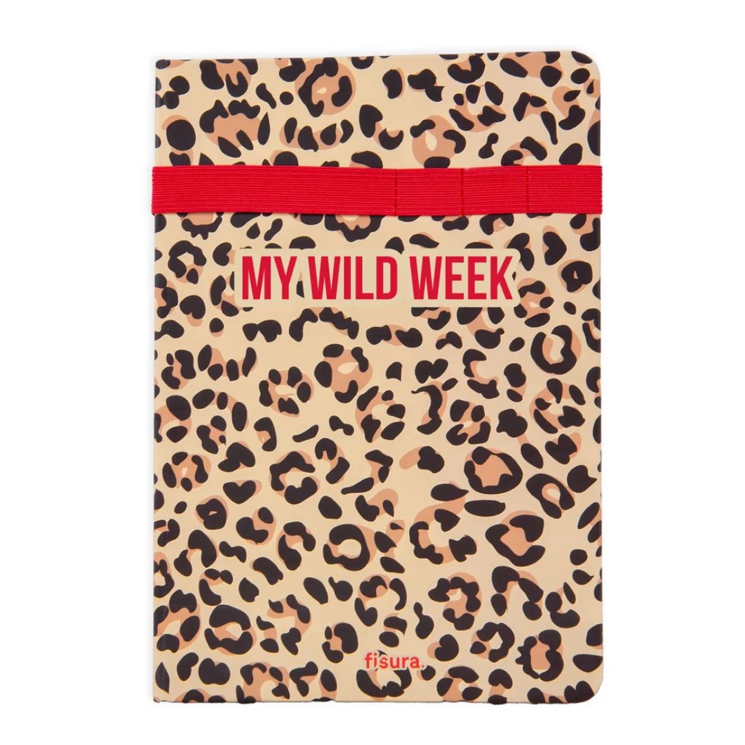 A5-Notizbuch 'My Wild Week' Leo