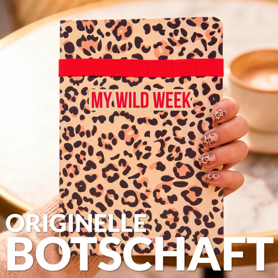 A5-Notizbuch 'My Wild Week' Leo