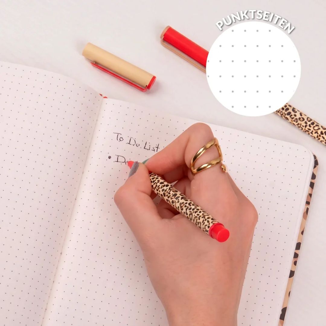 A5-Notizbuch 'My Wild Week' Leo