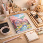 A5 Notizbuch Kawaii Japanischer Garten