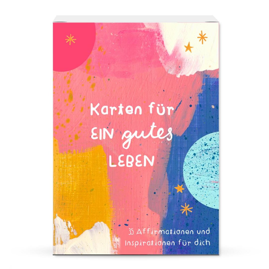 Affirmationskarten für Erwachsene 'Karten für ein gutes Leben'
