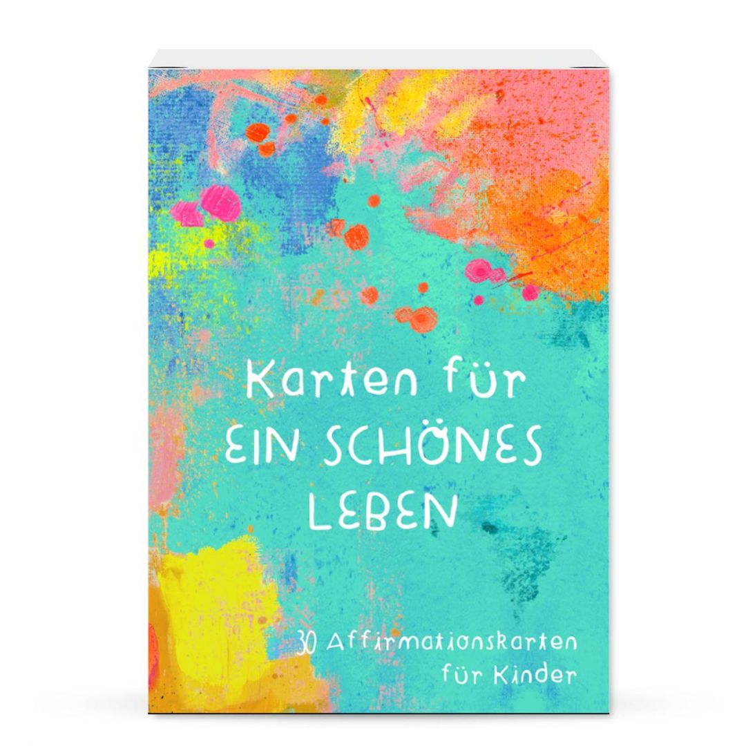 Affirmationskarten für Kinder 'Karten für ein schönes Leben'