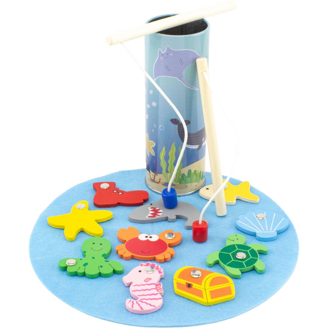 Angeln-Spiel in der Box