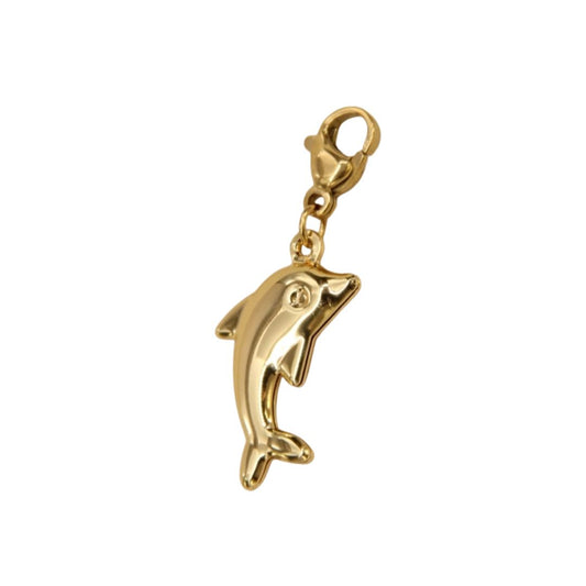 Süßer Anhänger 'Delfin' gold
