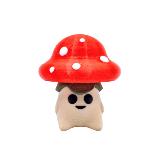 Anti-Stress Fidget 'Pilz-Klicker Amanita Glitzerrot'