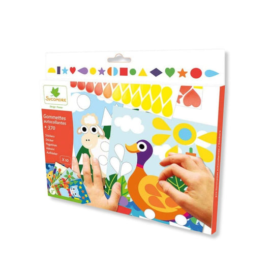 Kinder Kreativset 'Aufkleber – Formen & Farben – Bauernhof'