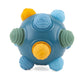 Baby Silikon Spielball: 'DOUDIPOKE' blau