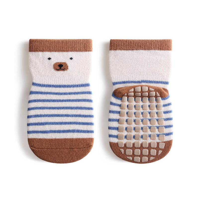 Niedliche Baby Socken mit Cartoon Rutschfest