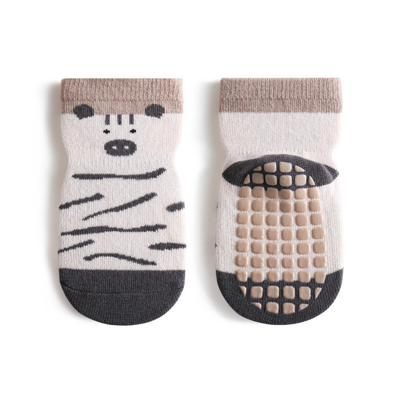 Niedliche Baby Socken mit Cartoon Rutschfest