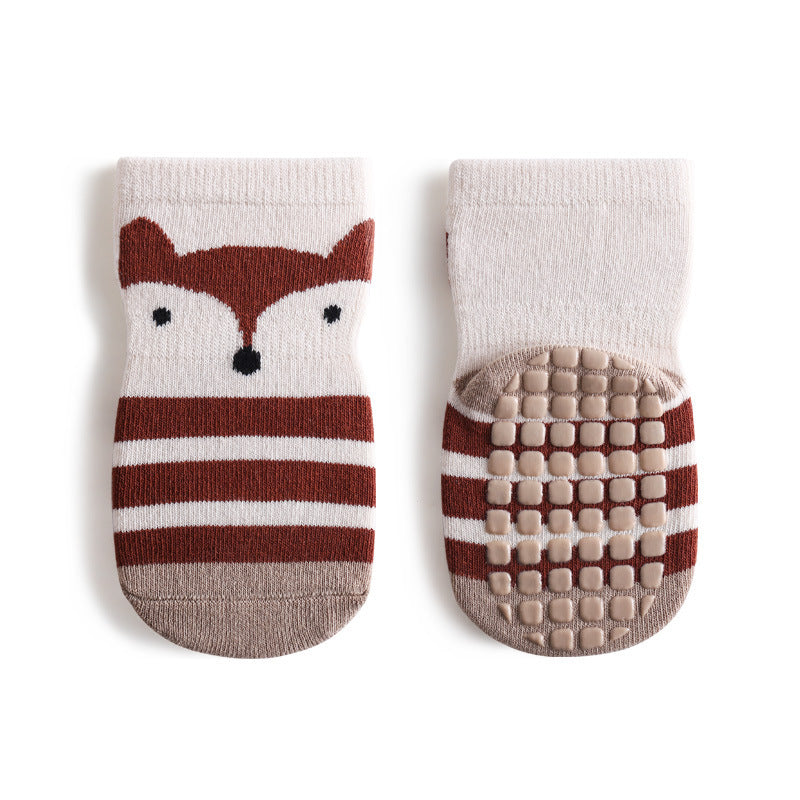 Niedliche Baby Socken mit Cartoon Rutschfest