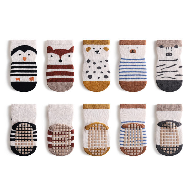 Niedliche Baby Socken mit Cartoon Rutschfest