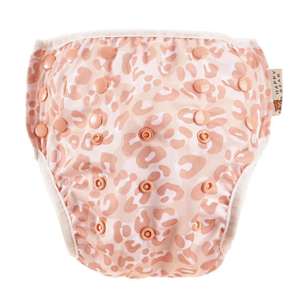 Badewindel mit Schnappverschluss 0-3J Onesize Roar