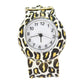 Kinder Uhr Strapies 'Loop Leopard' beige