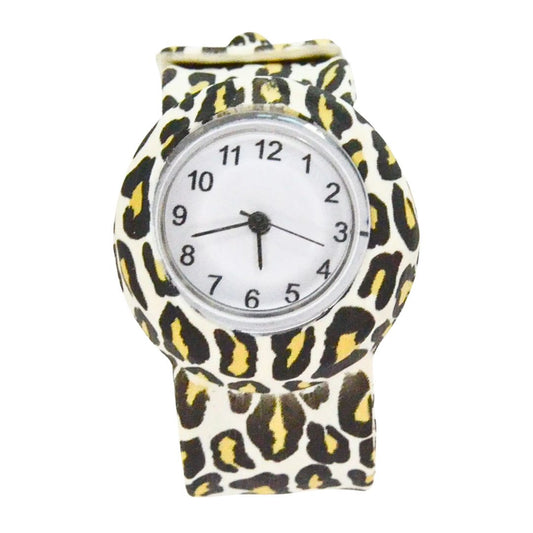 Kinder Uhr Strapies 'Loop Leopard' beige