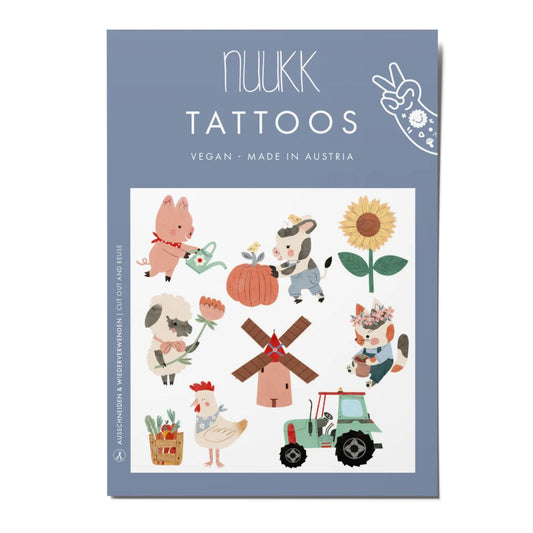 Bio Tattoos 'Bauernhof'