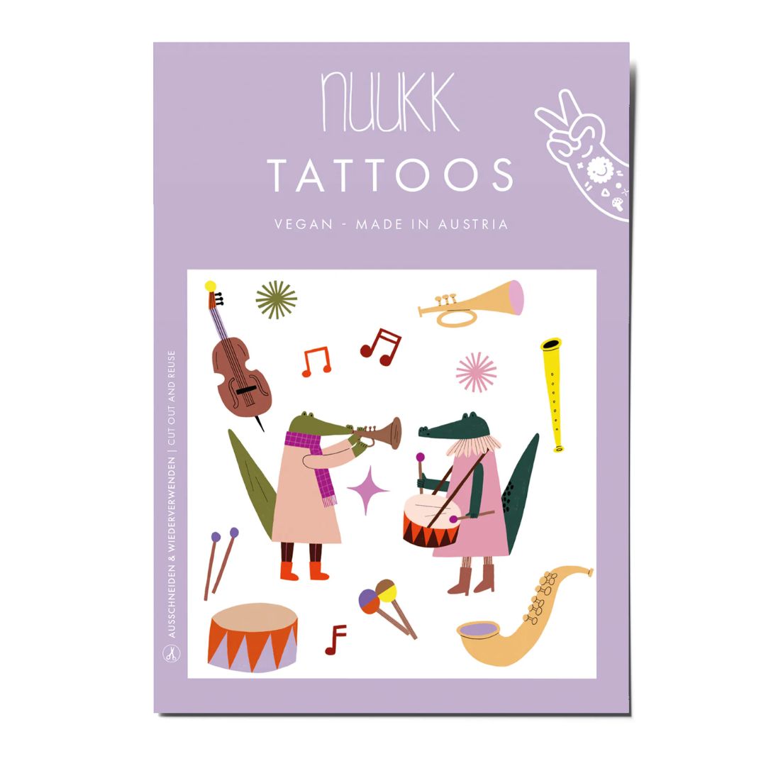 Bio Tattoos 'Krokodile'