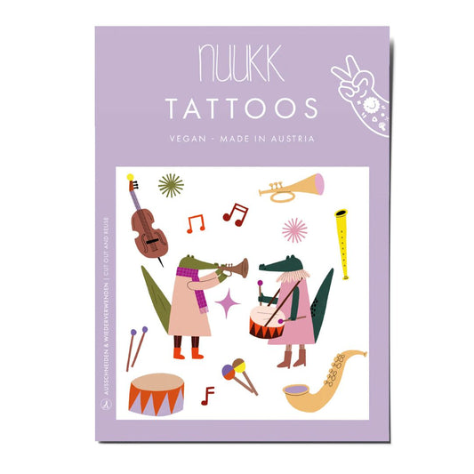Bio Tattoos 'Krokodile'