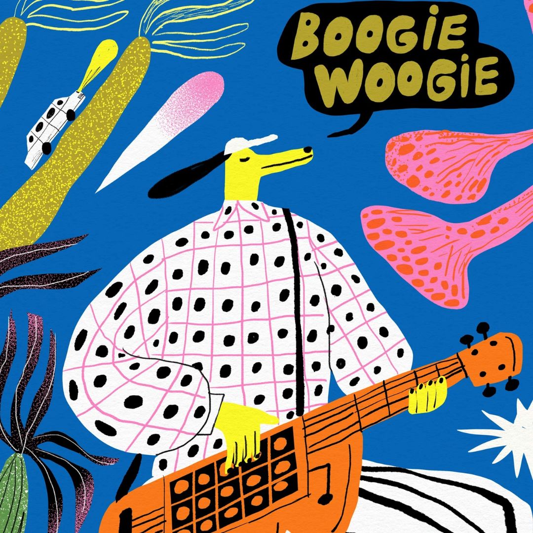 Kunstdruck 30 x 40 cm 'Boogie Woggie'