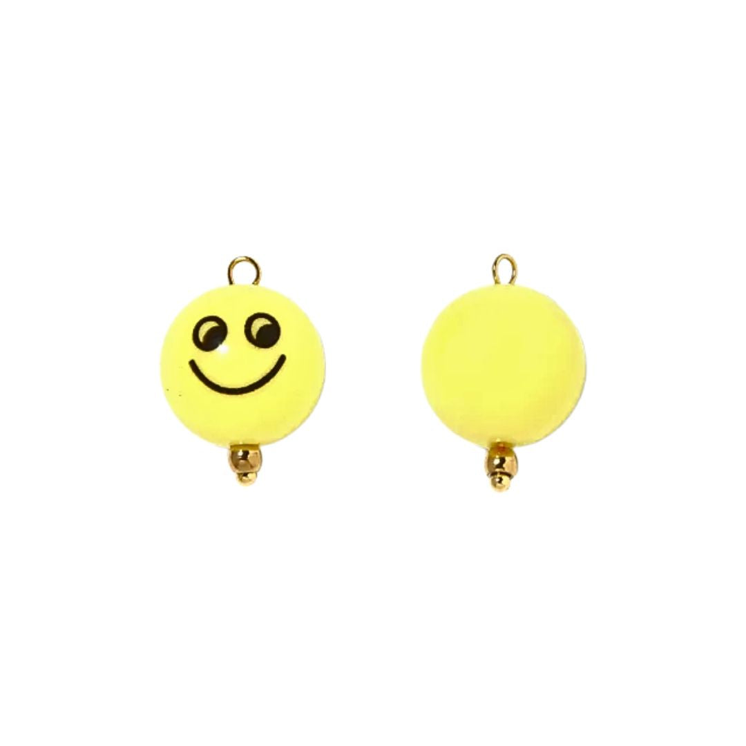 CHARMS | Anhänger 'Smiley rund'