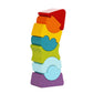 Kreatives Stapelspiel 'Cubika Flexibler Turm'