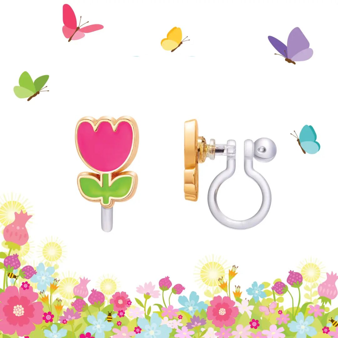 Cutie Ohrclips 'Kleine Tulpe' Clip On