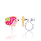 Cutie Ohrclips 'Stacheliger Rosa Igel' Clip On
