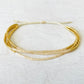 Damen Armband Triple 'Miyuki Perlen' pearl/gold