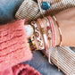 Damen Armband aus Miyuki Perlen Leopardenmuster