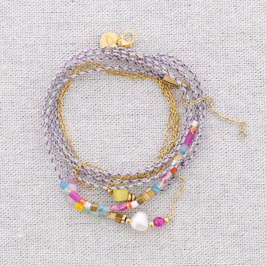 Damen Armband dreifach gewickelt 'BEYOUTIFUL'