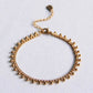 Damen Armband mit kleinen Kugeln gold