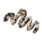Damen Haarklammer 'Wave' leopard