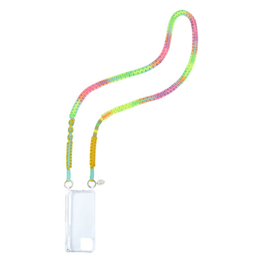Damen Handykette handgflochten bunt