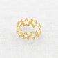 Damen Ring 'Stars' gold