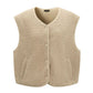Damen Weste 'Teddy' beige