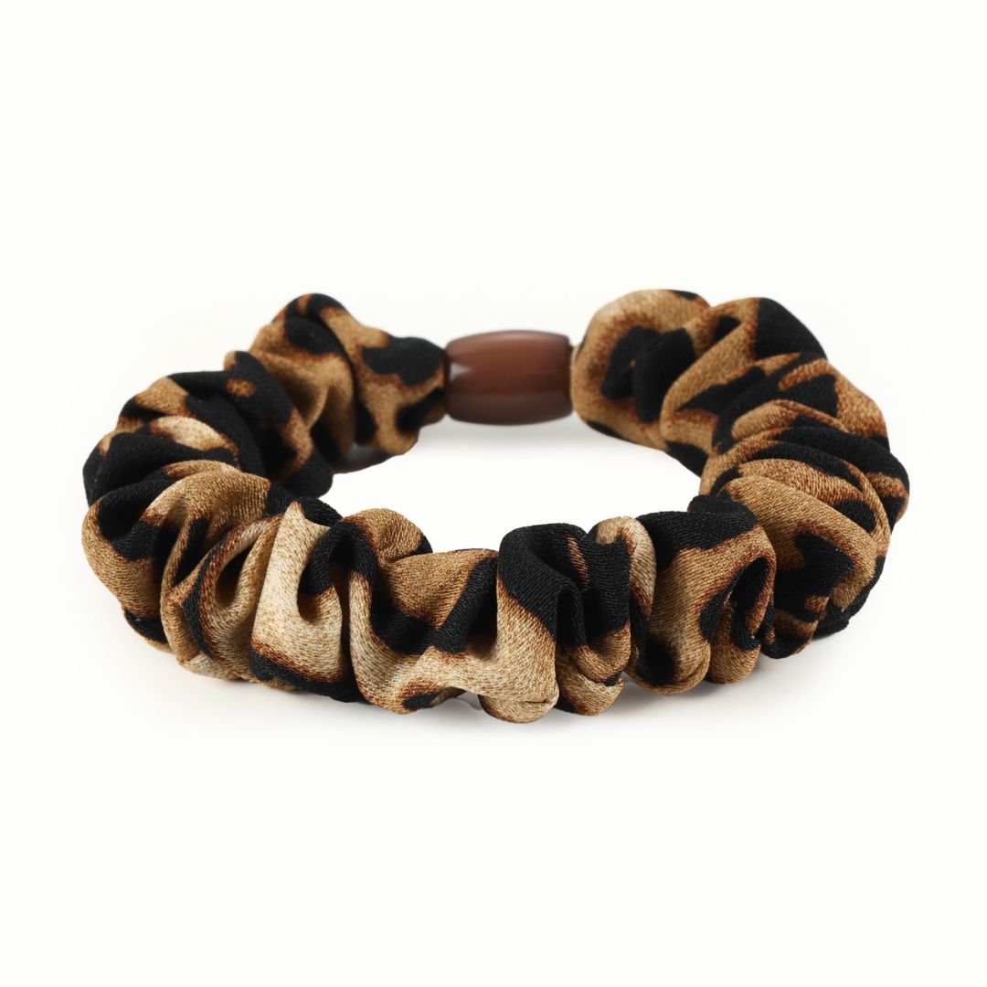 Damen Haargummi elastisch 'Leo Look hellbraun'