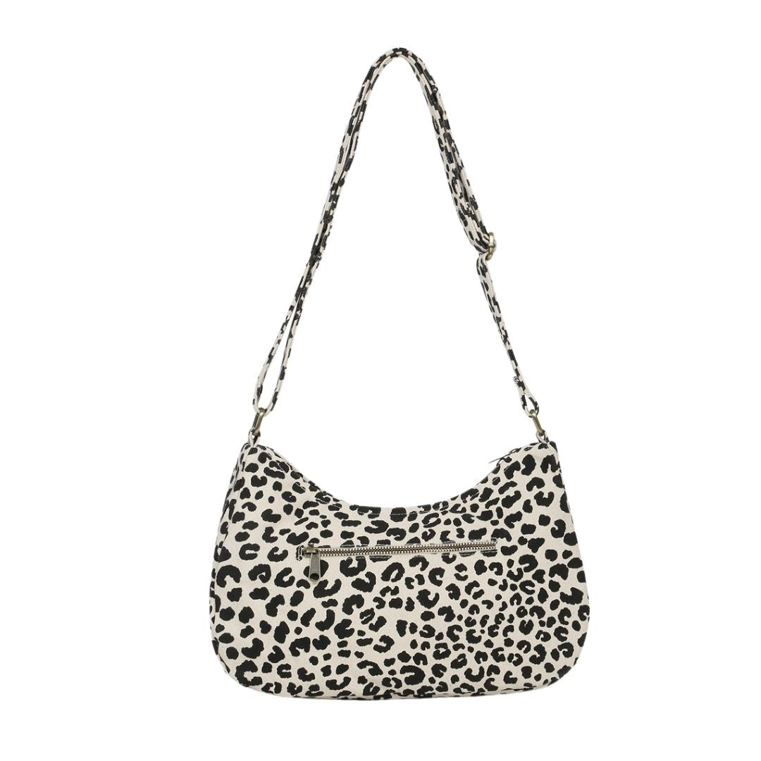 Damen Leopardentasche 'Rosa' ecru