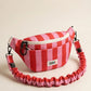 Damen Tasche 'Banane Creme Bonbon' rosa/rot