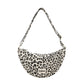 Damen Tragetasche 'Andrea Moonbag' leopard ecru